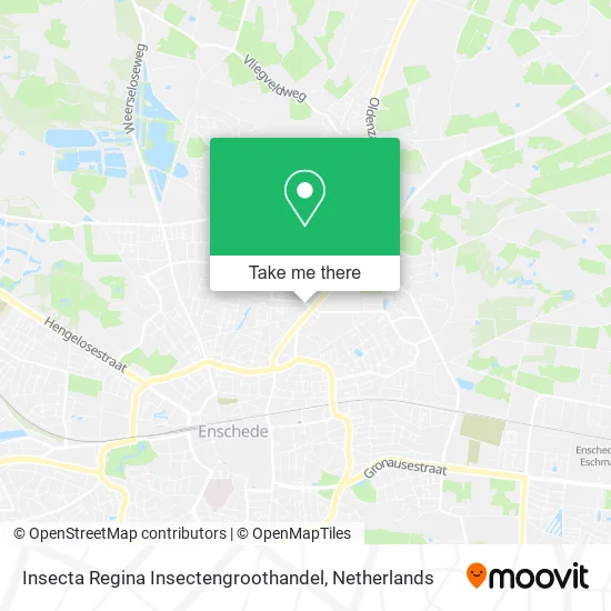 Insecta Regina Insectengroothandel map
