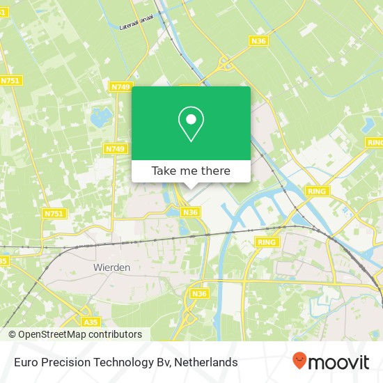 Euro Precision Technology Bv map