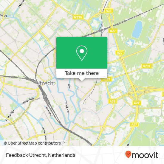 Feedback Utrecht map