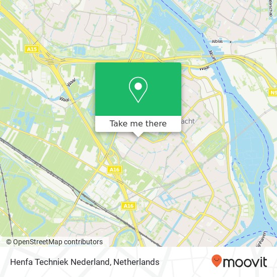 Henfa Techniek Nederland map