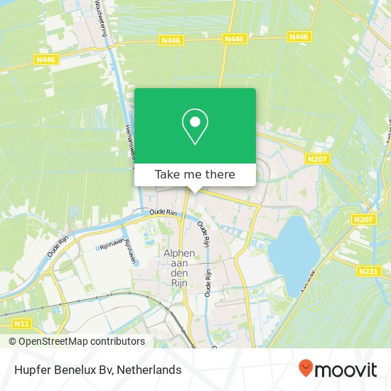 Hupfer Benelux Bv map