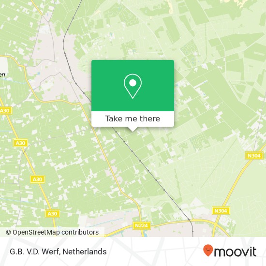 G.B. V.D. Werf map