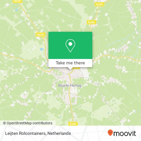 Leijten Rolcontainers map