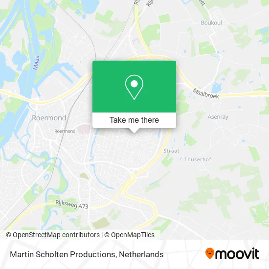 Martin Scholten Productions map