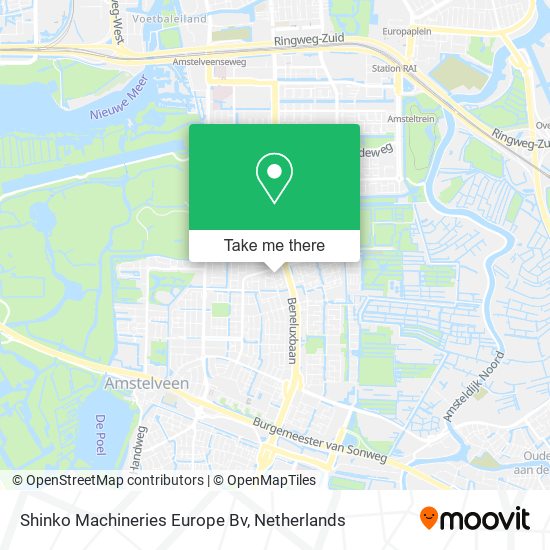 Shinko Machineries Europe Bv Karte