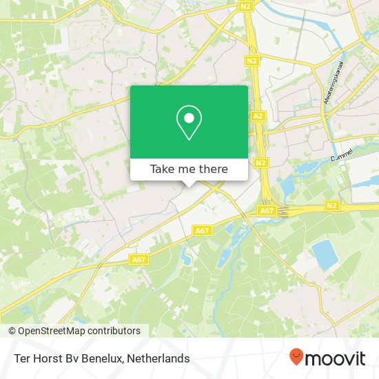 Ter Horst Bv Benelux map
