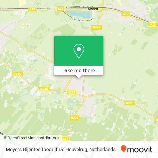 Meyers Bijenteeltbedrijf De Heuvelrug map