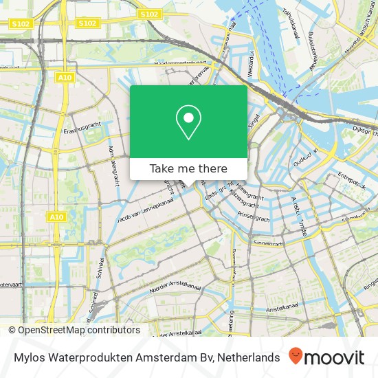 Mylos Waterprodukten Amsterdam Bv map