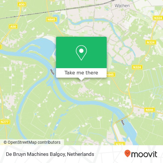 De Bruyn Machines Balgoy map