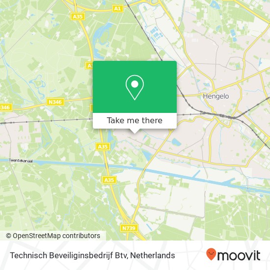 Technisch Beveiliginsbedrijf Btv map