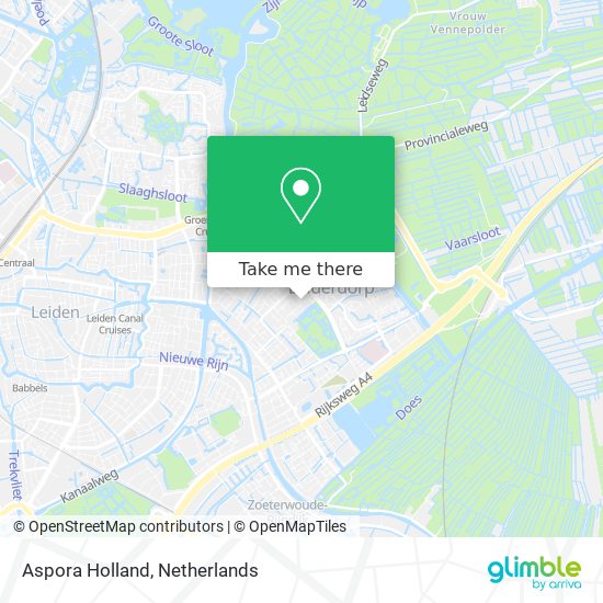 Aspora Holland map