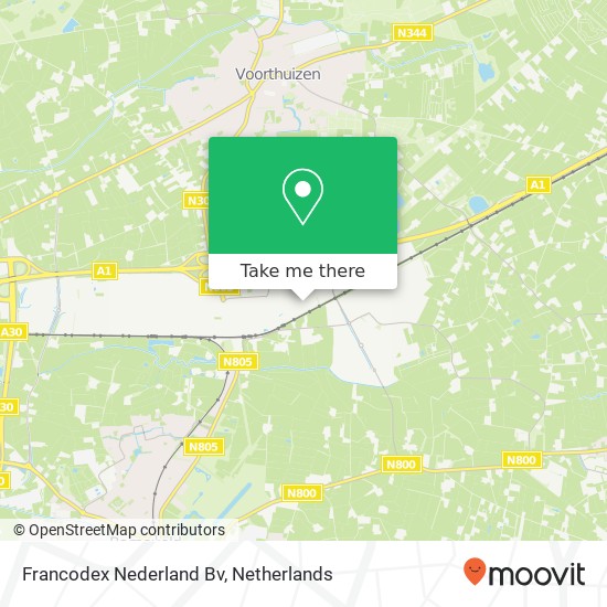 Francodex Nederland Bv map