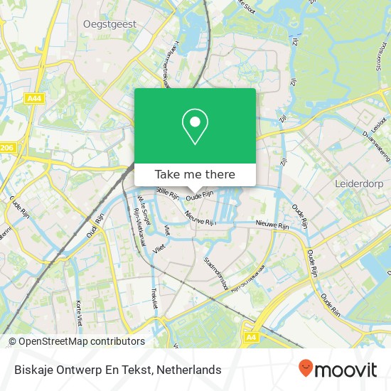 Biskaje Ontwerp En Tekst map