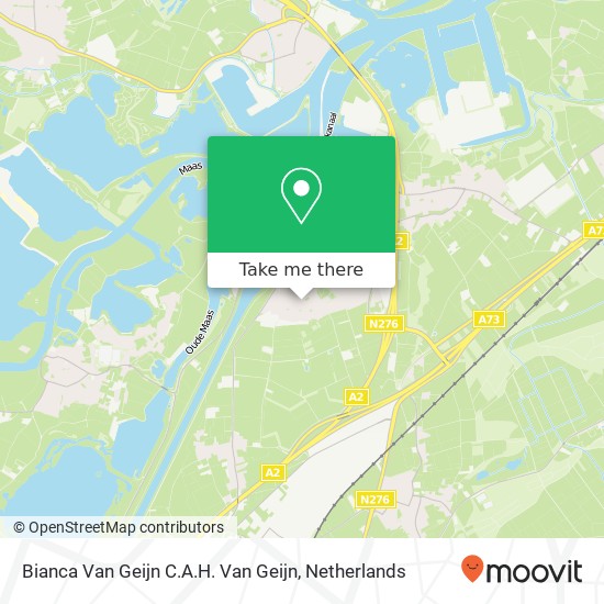 Bianca Van Geijn C.A.H. Van Geijn map