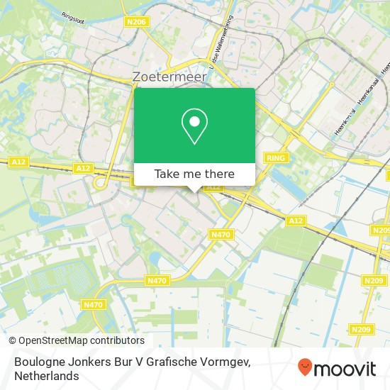 Boulogne Jonkers Bur V Grafische Vormgev Karte