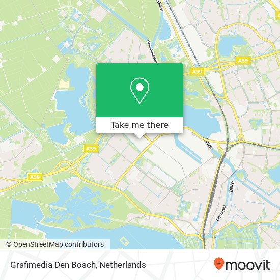 Grafimedia Den Bosch map
