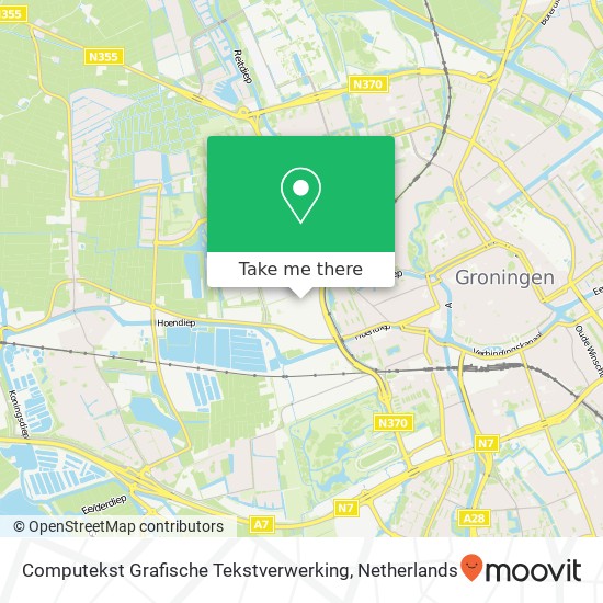 Computekst Grafische Tekstverwerking map