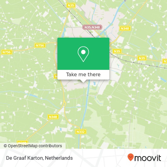 De Graaf Karton map