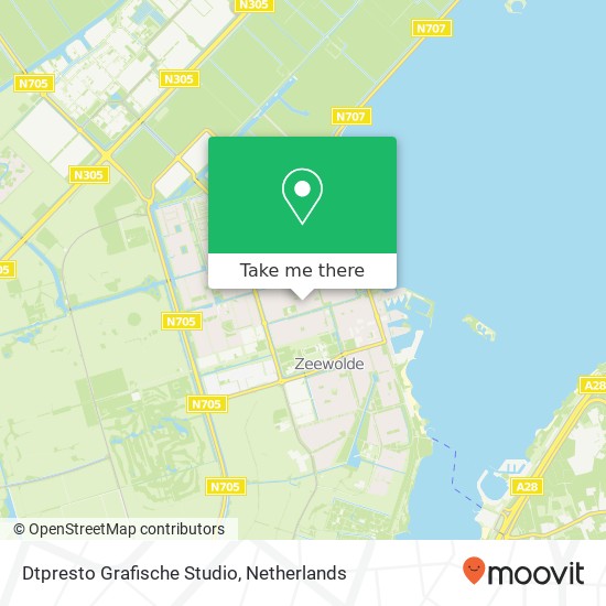 Dtpresto Grafische Studio map