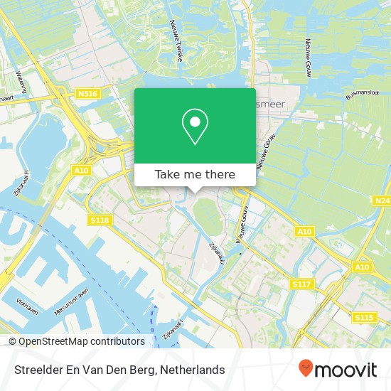 Streelder En Van Den Berg map