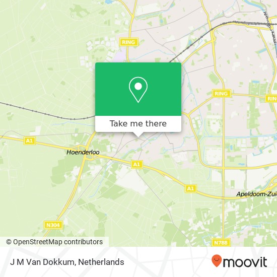 J M Van Dokkum map