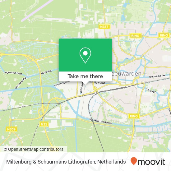 Miltenburg & Schuurmans Lithografen Karte
