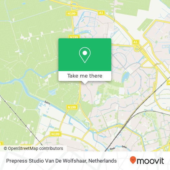 Prepress Studio Van De Wolfshaar map
