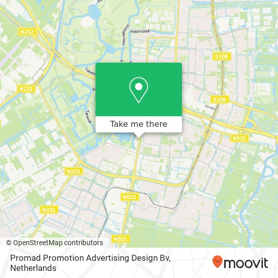 Promad Promotion Advertising Design Bv map