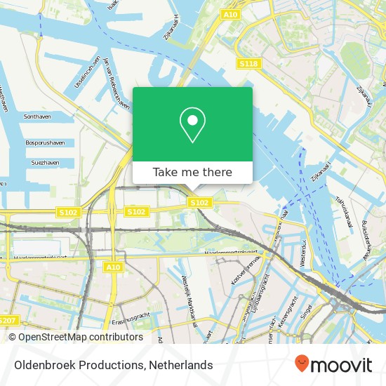 Oldenbroek Productions map