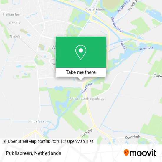 Publiscreen map