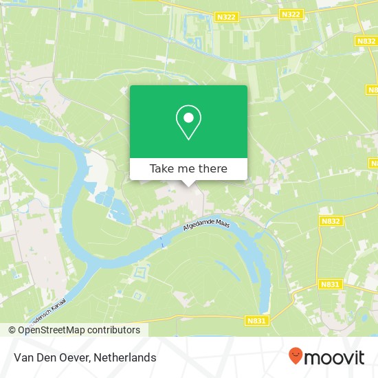 Van Den Oever Karte