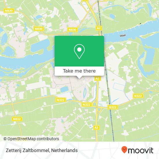 Zetterij Zaltbommel map