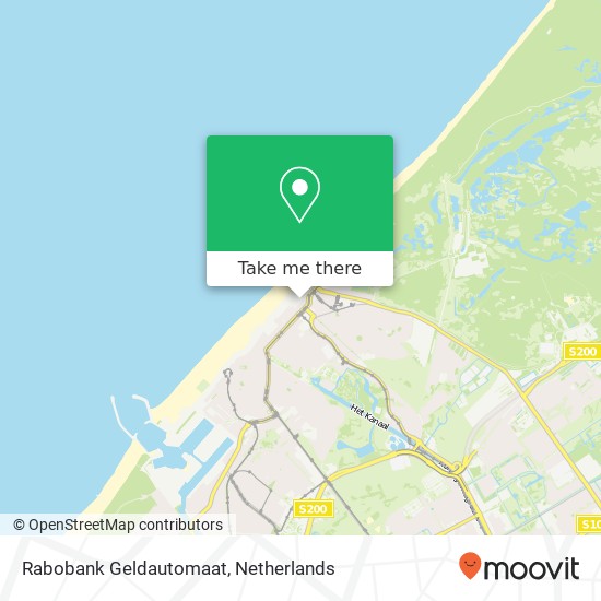 Rabobank Geldautomaat map