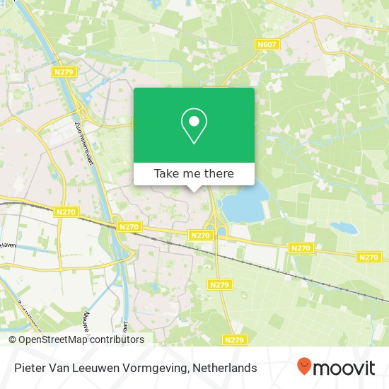 Pieter Van Leeuwen Vormgeving map