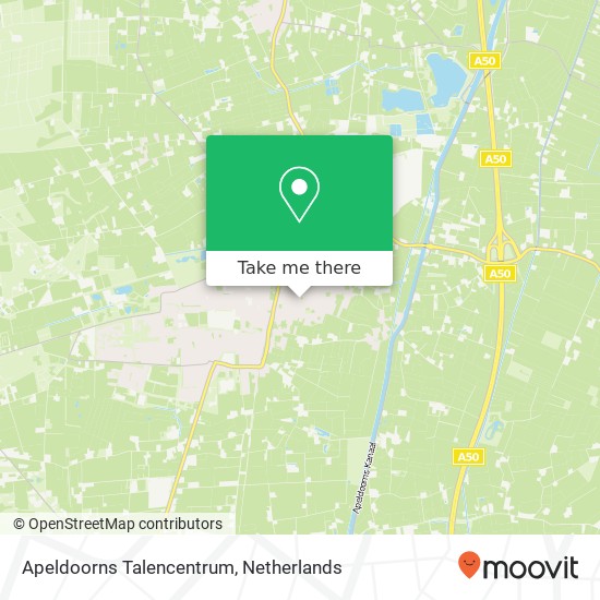 Apeldoorns Talencentrum Karte