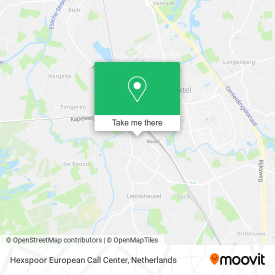 Hexspoor European Call Center map