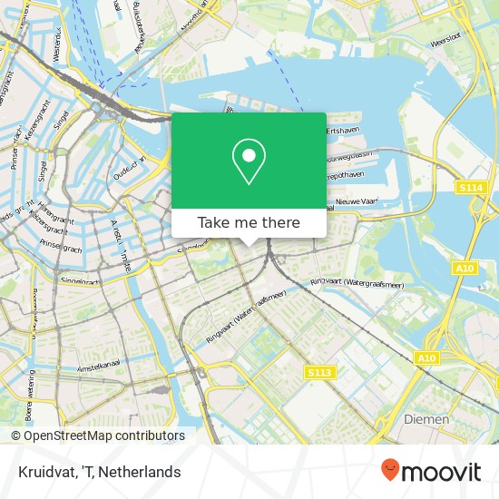 Kruidvat, 'T map