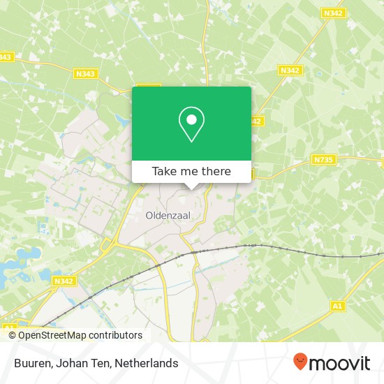 Buuren, Johan Ten map