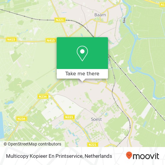 Multicopy Kopieer En Printservice map