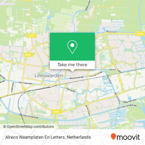 Alreco Naamplaten En Letters map