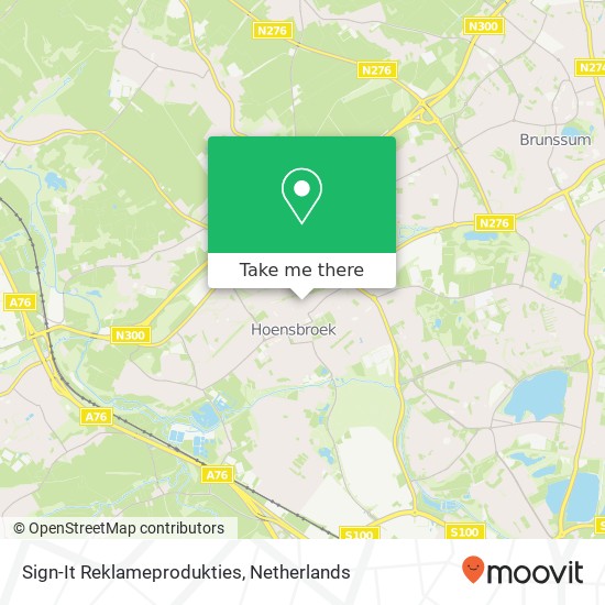 Sign-It Reklameprodukties map