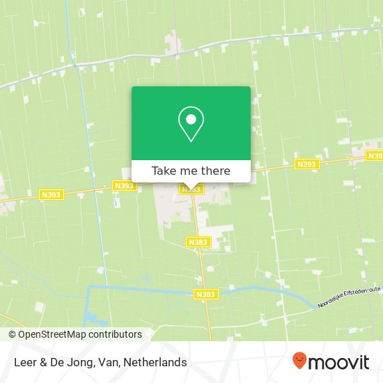 Leer & De Jong, Van map