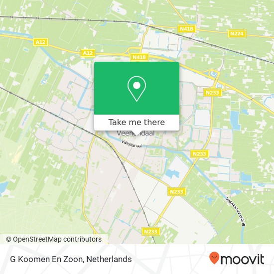 G Koomen En Zoon map