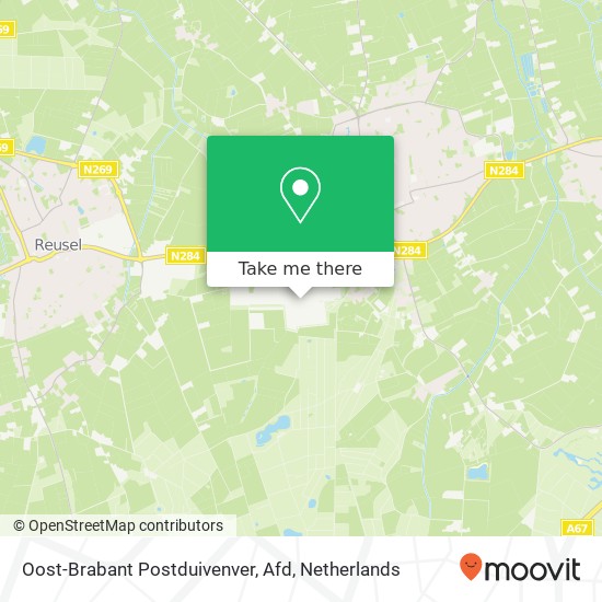 Oost-Brabant Postduivenver, Afd map