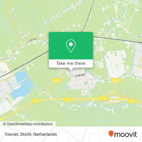 Kieviet, Sticht map