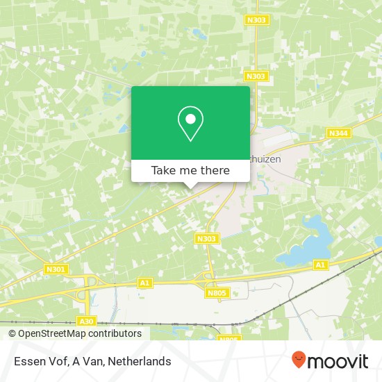 Essen Vof, A Van map