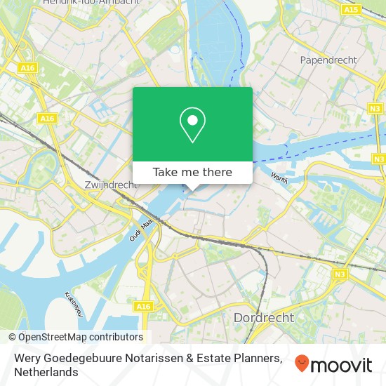 Wery Goedegebuure Notarissen & Estate Planners map