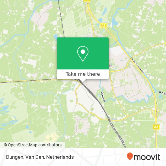 Dungen, Van Den map