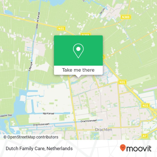 Dutch Family Care map