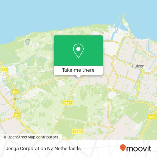 Jenga Corporation Nv map
